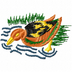 Ducks And Goose Embroidery Design 7 Ducks And Goose Embroidery Design 7